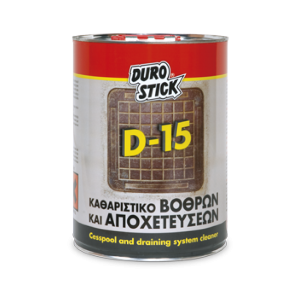 DUROSTICK D-15 -5Kg- Αποφρακτικό υγρό για σωλήνες και σιφώνια Προϊοντα Χρώματα - seferis-xromata.gr